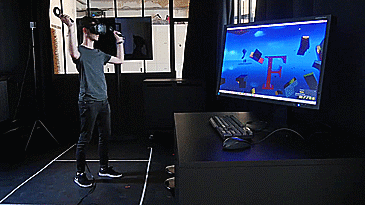 VR experience with unity tests